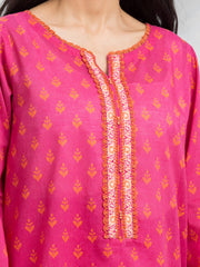 edenrobe Allure Lawn Unstitched Printed 3Pc Suit EWU24A1-29190
