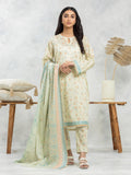 edenrobe Allure Lawn Unstitched Printed 3Pc Suit EWU24A1-29242