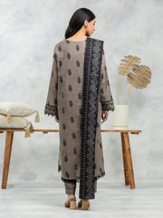 edenrobe Allure Lawn Unstitched Printed 3Pc Suit EWU24A1-29472