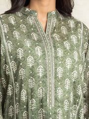 edenrobe Allure Lawn Unstitched Printed 3Pc Suit EWU24A1-29477