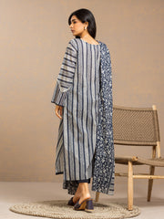 edenrobe Allure Lawn Unstitched Printed 3Pc Suit EWU24A1-29481