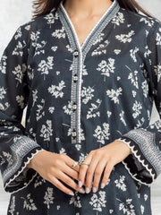 edenrobe Allure Lawn Unstitched Printed 3Pc Suit EWU24A1-29484