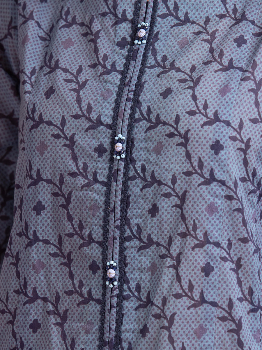 edenrobe Allure Cambric Unstitched Printed 3Pc Suit EWU24A2-27123