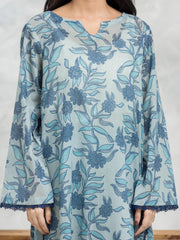 edenrobe Allure Cambric Unstitched Printed 3Pc Suit EWU24A2-29262