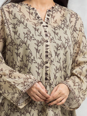 edenrobe Allure Cambric Unstitched Printed 3Pc Suit EWU24A2-29265