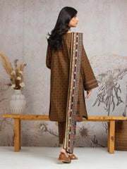 edenrobe Allure Cambric Unstitched Printed 3Pc Suit EWU24A2-29639