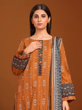 edenrobe Allure Khaddar Unstitched Printed 3Pc Suit EWU24A3-27141