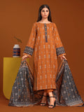 edenrobe Allure Khaddar Unstitched Printed 3Pc Suit EWU24A3-27141