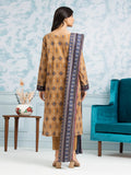 edenrobe Allure Khaddar Unstitched Printed 3Pc Suit EWU24A3-28069