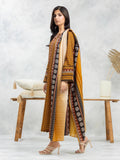 edenrobe Allure Khaddar Unstitched Printed 3Pc Suit EWU24A3-28100