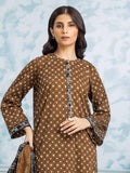 edenrobe Allure Khaddar Unstitched Printed 3Pc Suit EWU24A3-28114