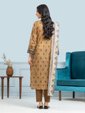 edenrobe Allure Khaddar Unstitched Printed 3Pc Suit EWU24A3-28151