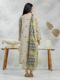 edenrobe Allure Khaddar Unstitched Printed 3Pc Suit EWU24A3-28153