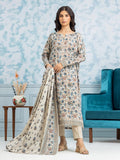 edenrobe Allure Khaddar Unstitched Printed 3Pc Suit EWU24A3-29306