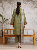 edenrobe Allure Khaddar Unstitched Printed 3Pc Suit EWU24A3-29307