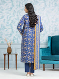 edenrobe Allure Khaddar Unstitched Printed 3Pc Suit EWU24A3-29308