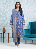 edenrobe Allure Khaddar Unstitched Printed 3Pc Suit EWU24A3-29308