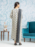 edenrobe Allure Khaddar Unstitched Printed 3Pc Suit EWU24A3-29313