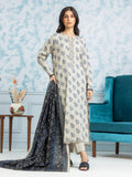 edenrobe Allure Khaddar Unstitched Printed 3Pc Suit EWU24A3-29313