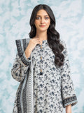 edenrobe Allure Khaddar Unstitched Printed 3Pc Suit EWU24A3-29315