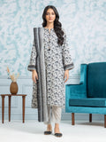 edenrobe Allure Khaddar Unstitched Printed 3Pc Suit EWU24A3-29315