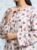 edenrobe Allure Khaddar Unstitched Printed 3Pc Suit EWU24A3-29316