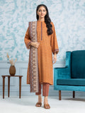 edenrobe Allure Khaddar Unstitched Printed 3Pc Suit EWU24A3-29318