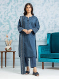 edenrobe Allure Khaddar Unstitched Printed 3Pc Suit EWU24A3-29324