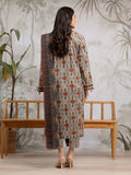 edenrobe Allure Khaddar Unstitched Printed 3Pc Suit EWU24A3-29327