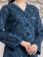 edenrobe Allure Khaddar Unstitched Printed 3Pc Suit EWU24A3-29500