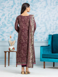 edenrobe Allure Khaddar Unstitched Printed 3Pc Suit EWU24A3-29503