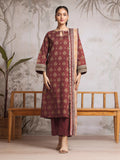 edenrobe Allure Khaddar Unstitched Printed 3Pc Suit EWU24A3-29583