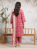 edenrobe Allure Khaddar Unstitched Printed 3Pc Suit EWU24A3-29588