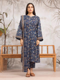 edenrobe Allure Khaddar Unstitched Printed 3Pc Suit EWU24A3-29596