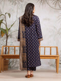 edenrobe Allure Khaddar Unstitched Printed 3Pc Suit EWU24A3-29597