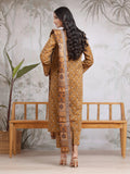 edenrobe Allure Khaddar Unstitched Printed 3Pc Suit EWU24A3-29598