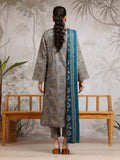 edenrobe Allure Khaddar Unstitched Printed 3Pc Suit EWU24A3-29599