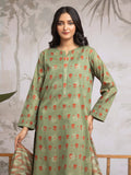 edenrobe Allure Khaddar Unstitched Printed 3Pc Suit EWU24A3-29601