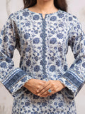 edenrobe Allure Khaddar Unstitched Printed 3Pc Suit EWU24A3-29605