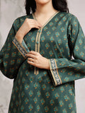 edenrobe Allure Khaddar Unstitched Printed 3Pc Suit EWU24A3-29606