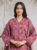 edenrobe Allure Khaddar Unstitched Printed 3Pc Suit EWU24A3-29607