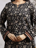 edenrobe Allure Khaddar Unstitched Printed 3Pc Suit EWU24A3-29610