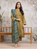 edenrobe Allure Khaddar Unstitched Printed 3Pc Suit EWU24A3-29612