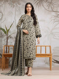 edenrobe Allure Khaddar Unstitched Printed 3Pc Suit EWU24A3-29614