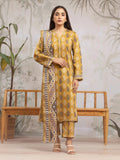 edenrobe Allure Khaddar Unstitched Printed 3Pc Suit EWU24A3-29617