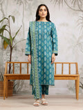 edenrobe Allure Khaddar Unstitched Printed 3Pc Suit EWU24A3-29618