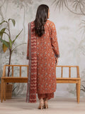 edenrobe Allure Khaddar Unstitched Printed 3Pc Suit EWU24A3-29619