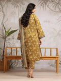 edenrobe Allure Khaddar Unstitched Printed 3Pc Suit EWU24A3-29622