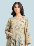 edenrobe Allure Khaddar Unstitched Printed 3Pc Suit EWU24A3-29642