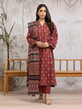 edenrobe Allure Khaddar Unstitched Printed 3Pc Suit EWU24A3-29645